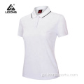 Custom Logo Priontáil Sublimation Unisex Sport Polo T-Léine